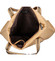 Velká dámská kabelka přes rameno camel - Pierre Cardin Altin