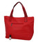 Velká dámská kabelka přes rameno červená - Pierre Cardin Altin