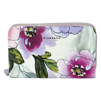 Dámská peněženka šedá - DIANA & CO Beperk