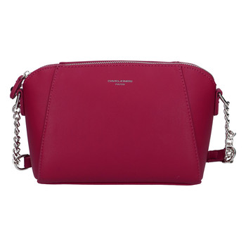 Dámská crossbody kabelka tmavě červená - David Jones Angels