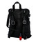Dámský městský batoh kabelka černý - Paolo Bags Buginni
