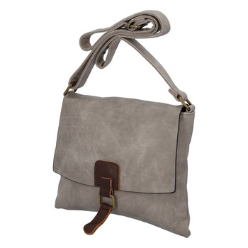 Dámská crossbody kabelka pískově šedá - Paolo Bags Jostein