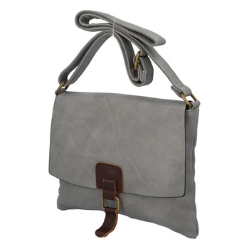 Dámská crossbody kabelka šedá - Paolo Bags Jostein