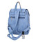 Dámský městský batoh světle modrý - Paolo Bags Doseph