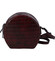 Módní stylová crossbody kabelka bordo - Marco Tozzi Kroko