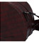 Módní stylová crossbody kabelka bordo - Marco Tozzi Kroko