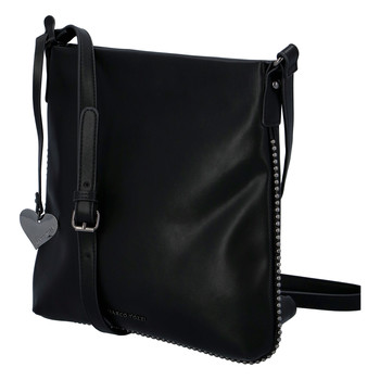 Dámská módní crossbody kabelka černá - Marco Tozzi Coco