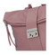 Dámský kožený batůžek růžový - ItalY Ahmed