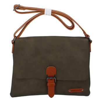 Dámská crossbody kabelka khaki - FLORA&CO Jacuza