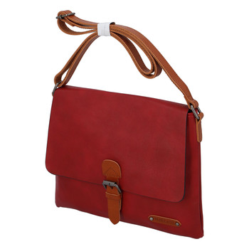 Dámská crossbody kabelka červená - FLORA&CO Jacuza