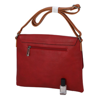 Dámská crossbody kabelka červená - FLORA&CO Jacuza