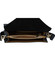 Luxusní kožená crossbody kabelka černá - ItalY Wien
