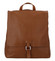Dámský kožený batůžek kabelka hnědý - ItalY Francesco