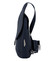 Dámský kožený batůžek tmavě modrý - ItalY Strap