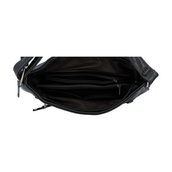 Dámská crossbody kabelka černá - Romina Sara