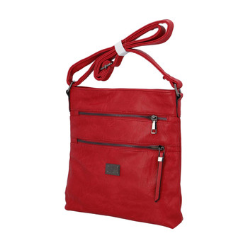 Dámská crossbody kabelka červená - Romina Chiara