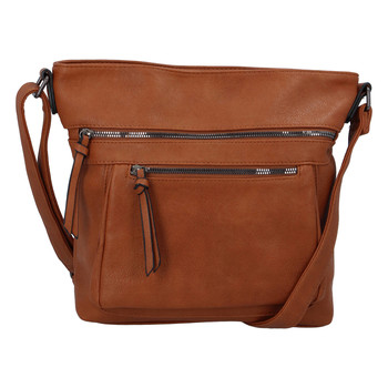 Dámská crossbody kabelka hnědá - Paolo Bags Skule One