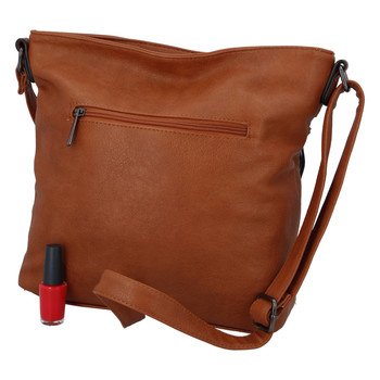 Dámská crossbody kabelka hnědá - Paolo Bags Skule One