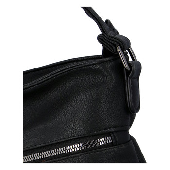 Dámská crossbody kabelka černá - Paolo Bags Skule One