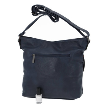 Dámská crossbody kabelka tmavě modrá - Paolo Bags Skule