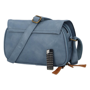 Dámská crossbody kabelka bledě modrá - Paolo Bags Irma