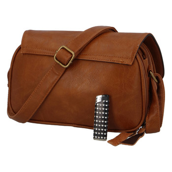 Dámská crossbody kabelka hnědá - Paolo Bags Irma