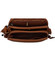 Dámská crossbody kabelka hnědá - Paolo Bags Irma