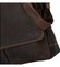 Pánská kožená taška tmavě hnědá - Greenwood Rewrite