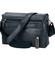 Luxusní kožená taška přes rameno tmavě modrá - Tomas Kygo