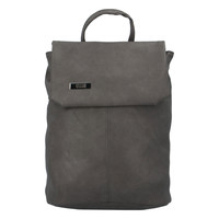Větší měkký dámský moderní tmavě šedý batoh - Ellis Elizabeth JR