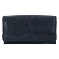 Dámská kožená peněženka tmavě modrá - Tomas Slat