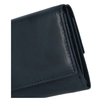 Dámská kožená peněženka tmavě modrá - Tomas Gulia