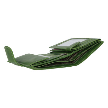 Elegantní kožená peněženka zelená - Tomas Pilia