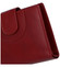 Elegantní kožená peněženka tmavě červená - Tomas Pilia