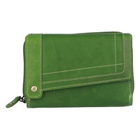 Dámská kožená peněženka zelená - Tomas Feisol