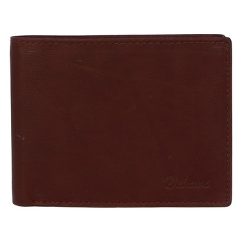 Pánská kožená peněženka hnědá - Delami Archard Two