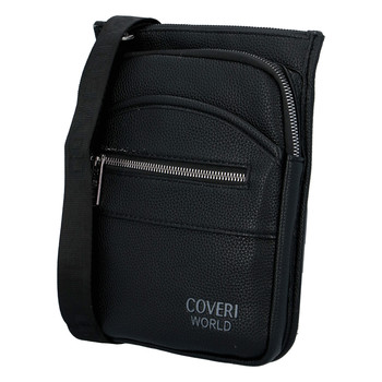 Moderní pánská crossbody taška černá - Coveri Matthew