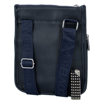 Moderní pánská crossbody taška modrá - Coveri Matthew