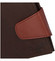 Pánská kožená peněženka tmavě hnědá - Delami 11816