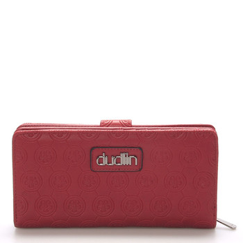 Dámská větší červená peněženka - Dudlin M162