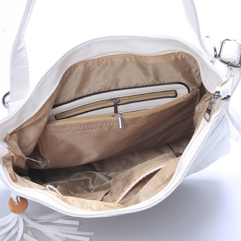 Dámská batoh kabelka bílá - Delami Valiant