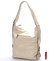 Dámská crossbody kabelka béžová - Delami Francina