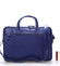 Luxusní kožená taška přes rameno modrá - Gerard Henon Derell
