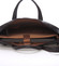 Luxusní kožená taška přes rameno hnědá - Gerard Henon Derell
