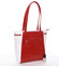 Elegantní kabelka přes rameno červeno bílá - Delami Tallis