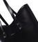 Dámská luxusní kabelka přes rameno černá - Delami Alexia