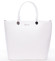 Luxusní dámská kabelka bílá - Delami Chantal