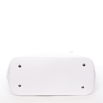 Luxusní dámská kabelka bílá - Delami Chantal