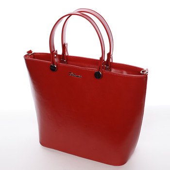 Luxusní dámská kabelka červená - Delami Chantal