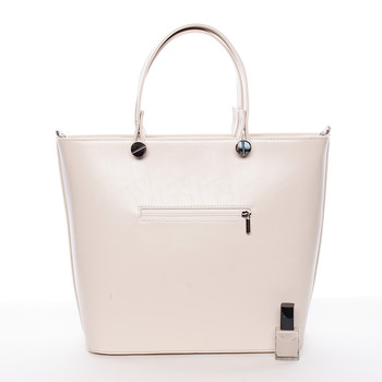 Luxusní dámská kabelka béžová - Delami Chantal